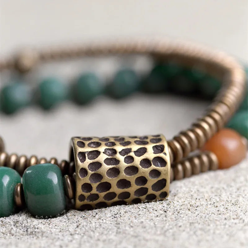 Sacred Bodhi Seed Bracelet - Natural Meditation Beads for Spiritual Transformation & Mindfulness