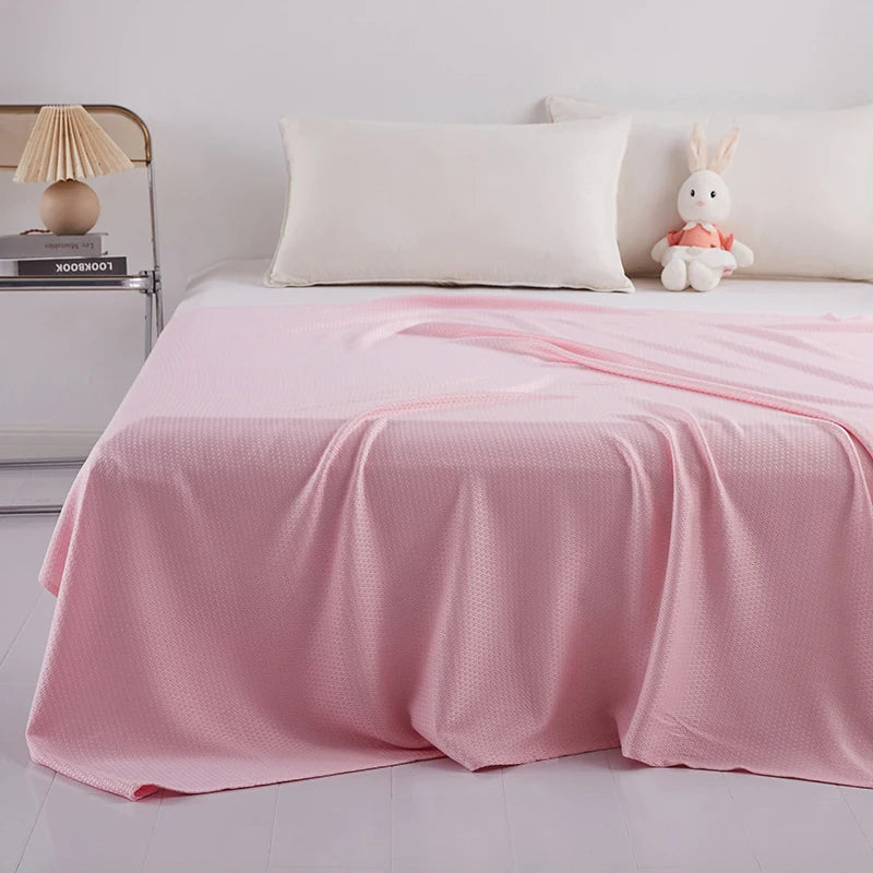 BambooCloud™ - Pure Bamboo Fiber Cooling Blanket | Lightweight Summer Quilt for Restful Sleep