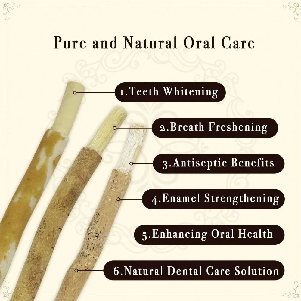 Cepillo de dientes ancestral natural - Eco Miswak