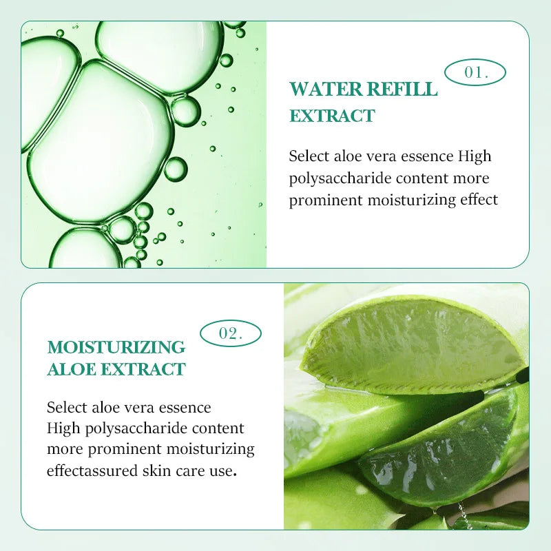 Premium Aloe Vera Facial Soap - Natural Moisturizing Face Cleanser for Hydrated Glowing Skin
