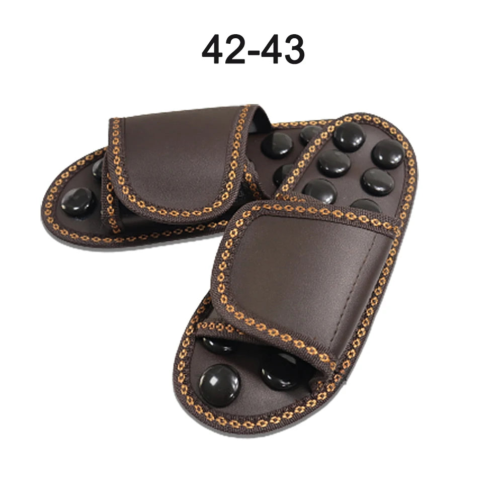 Acupressure Massage Slippers - Reflexology Foot Pain Relief Sandals with Pressure Points