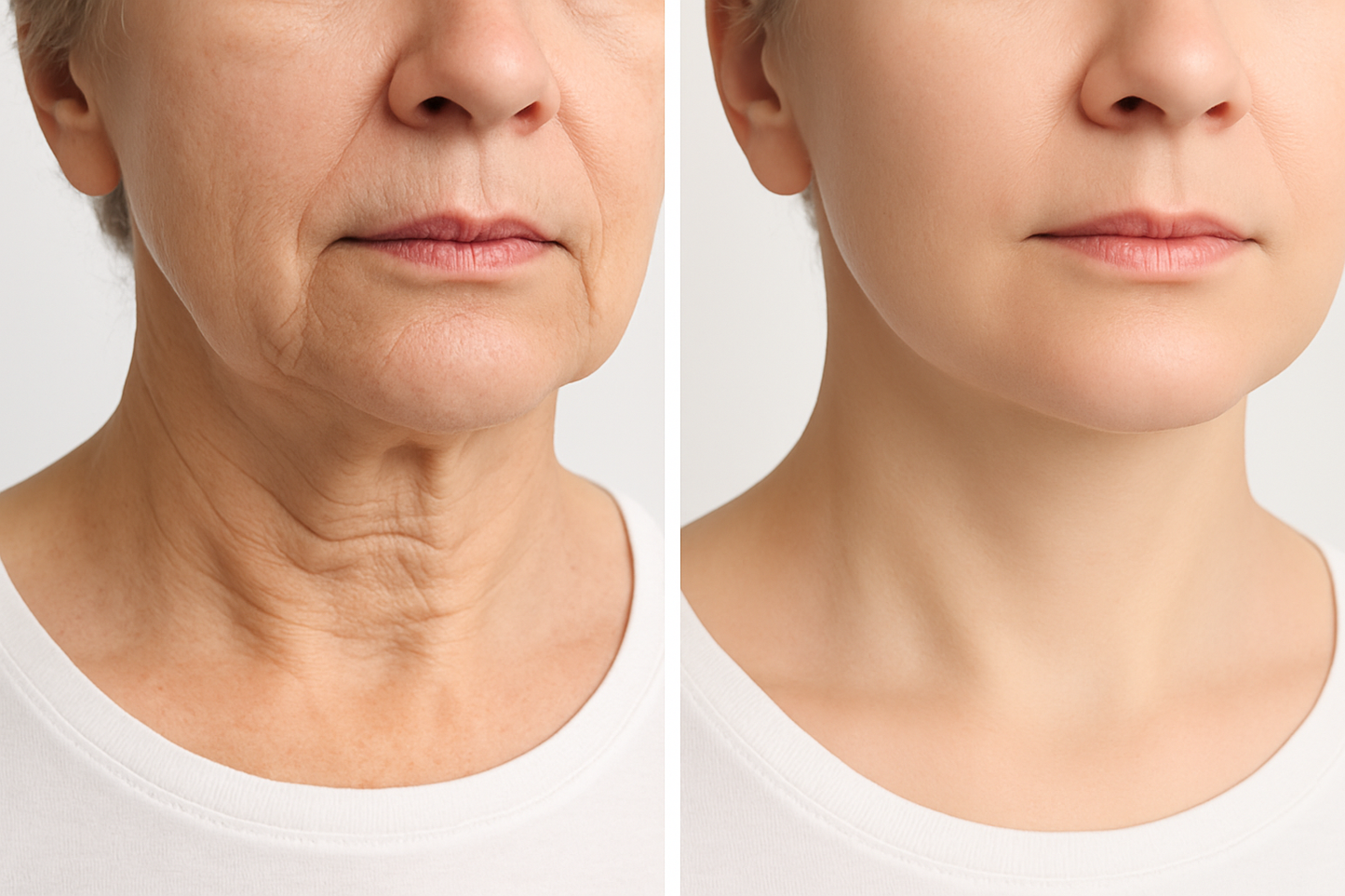 Before and After Results - Neck Transformation
