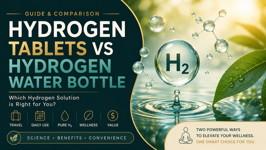 Hydrogen Tablets vs Hydrogen Water Bottle