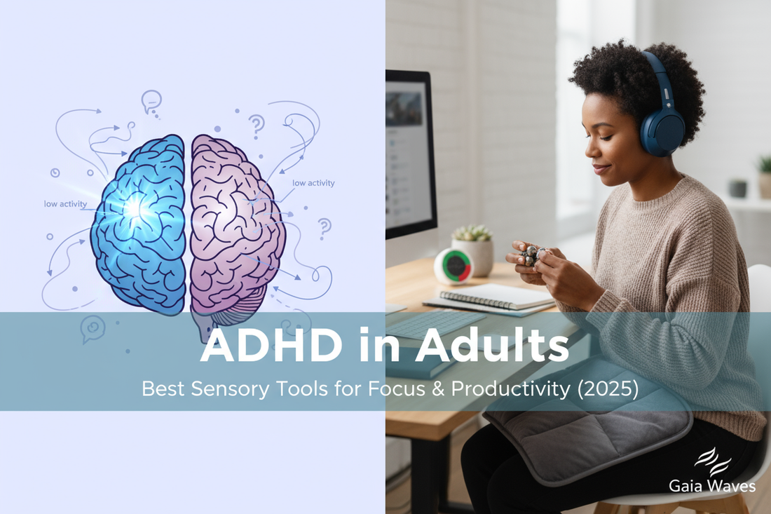 ADHD in Adults: Best Sensory Tools for Focus & Productivity (2025 Guide)