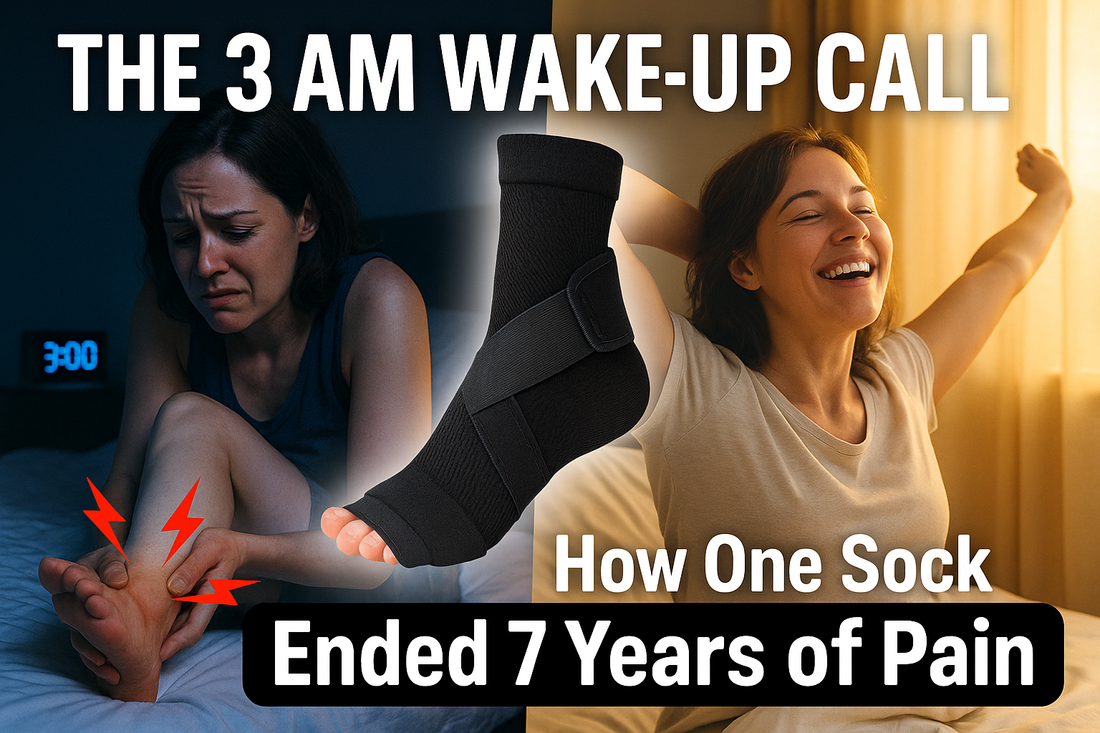 The 3 AM Wake-Up Call That Changed Everything: How a Simple Compression Sock Ended 7 Years of Heel Pain