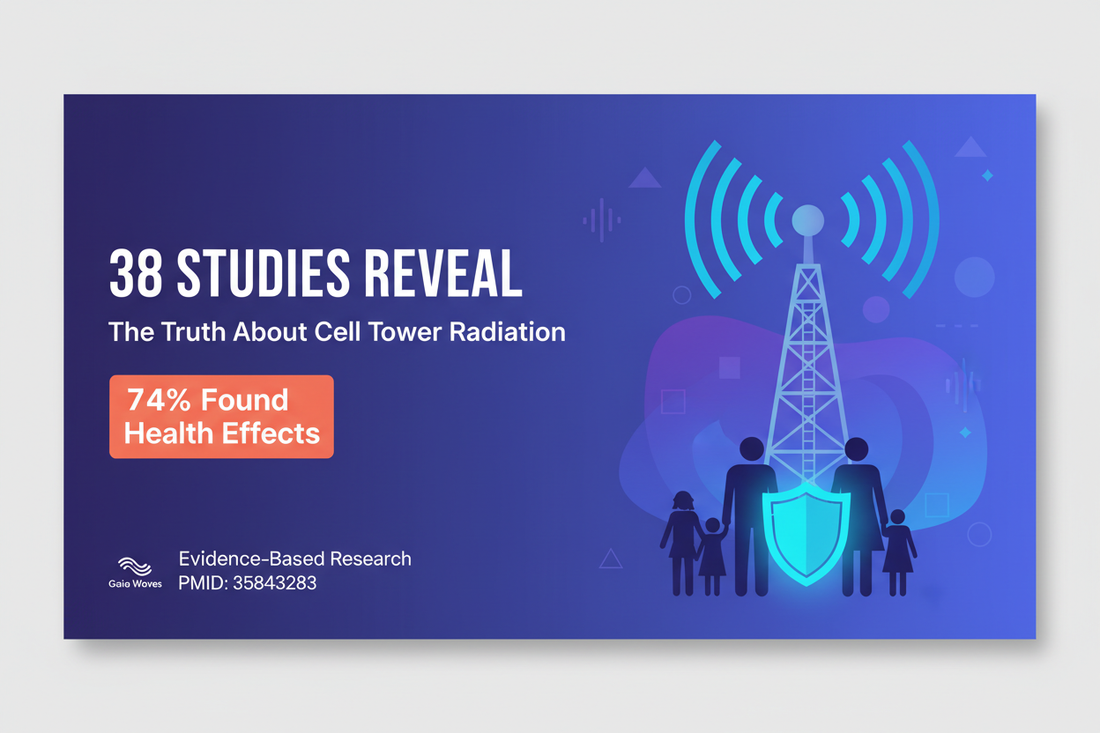 The Science Behind EMF Protection: What 38 Studies Reveal About Cell Tower Radiation