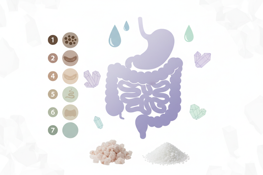 What Your Stool Shape Reveals About Your Gut Health — And Why Water, Minerals, and Whole Salt Matter