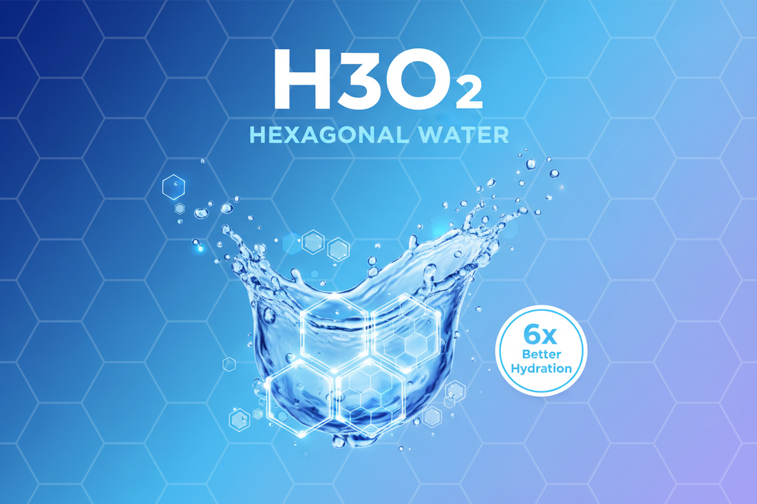 H3O2 Water: What Is Hexagonal Water, Benefits & How to Make It at Home
