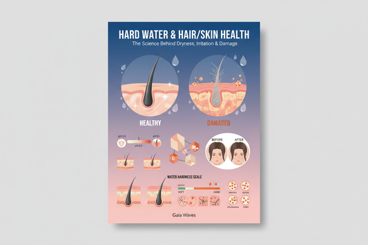Hard Water & Hair/Skin Health: The Science Behind Dryness, Irritation & Damage