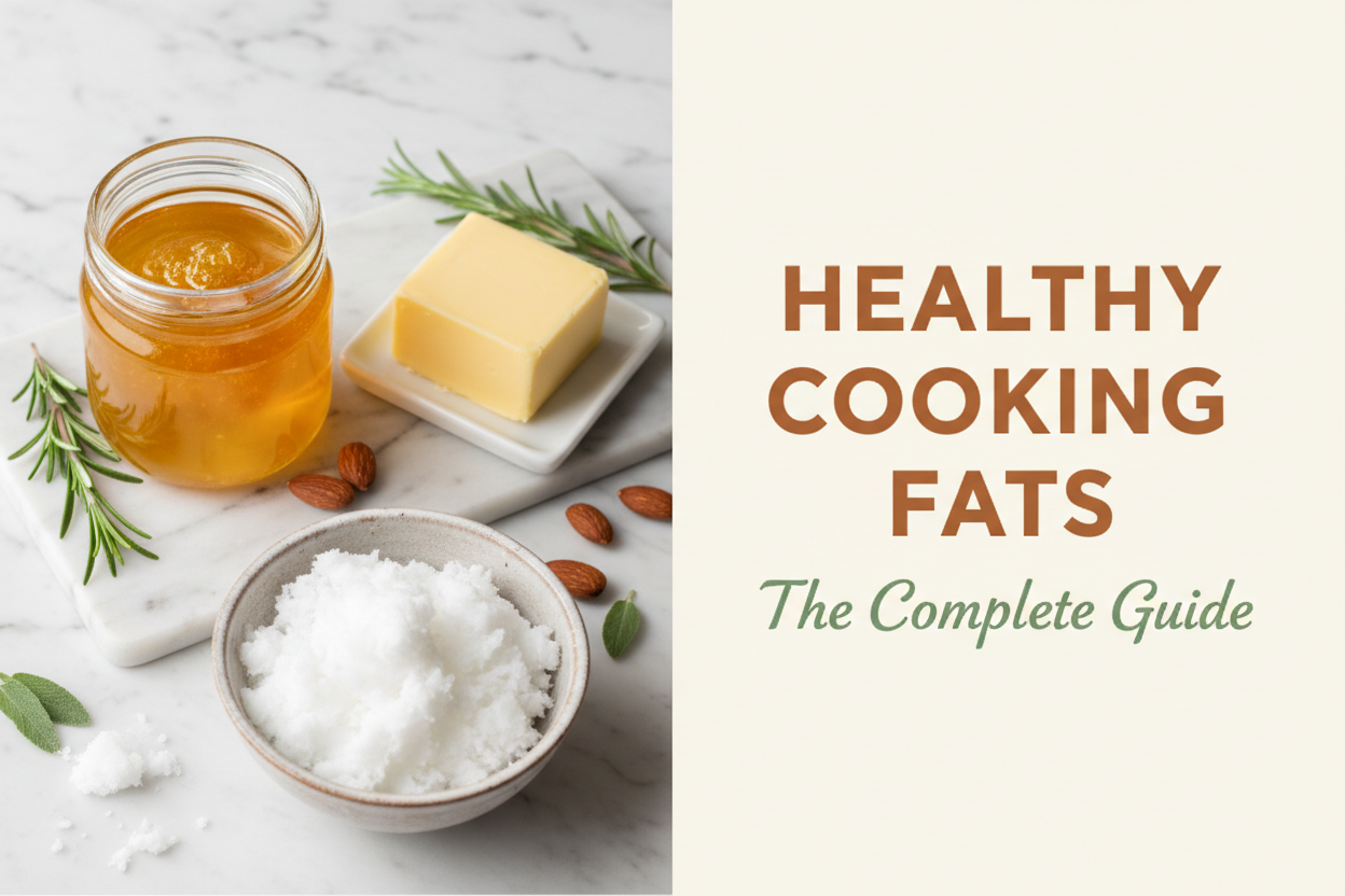 Healthy Cooking Fats: Complete Guide to Oils and Butters That Won't Ha ...