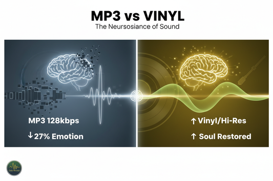 Why MP3 Drains Your Brain (And Vinyl Restores Your Soul) — The Neuroscience of Conscious Listening
