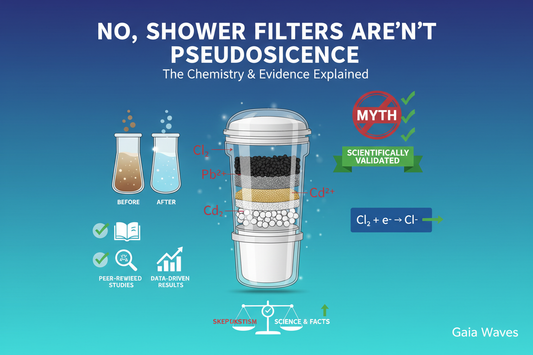No, Shower Filters Aren't Pseudoscience: The Chemistry & Evidence Explained