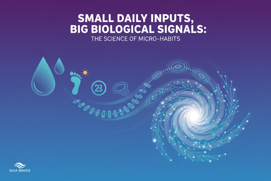 Small Daily Inputs, Big Biological Signals: The Science of Micro-Habits