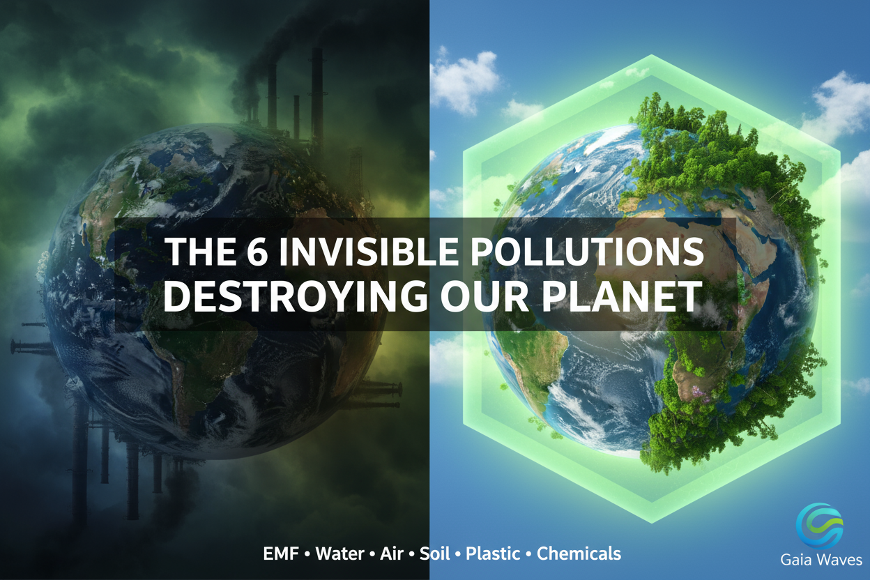 The 6 Invisible Pollutions Destroying Our Planet | EMF Protection Guide ...