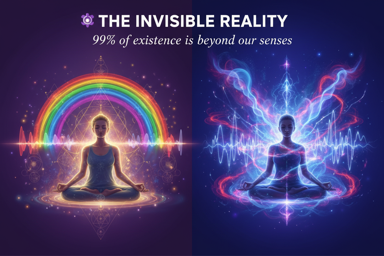 The Invisible Reality: 99% of What Exists Is Beyond Our Senses | Gaia Waves