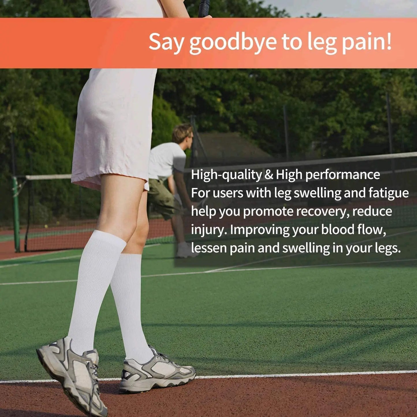 CopperVital Pro - Therapeutic Graduated Compression Socks with Copper Ion Technology