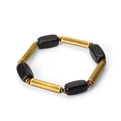 EbonyFlow™ - Ancestral Ebony & Copper Bracelet | Awaken Your Inner Strength