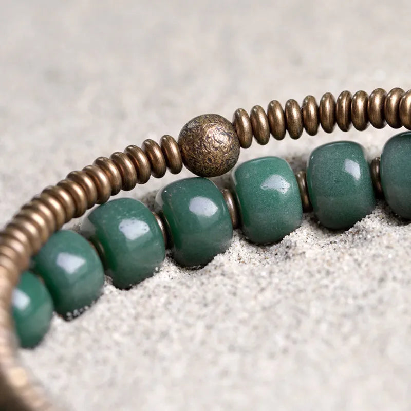 Sacred Bodhi Seed Bracelet - Natural Meditation Beads for Spiritual Transformation & Mindfulness