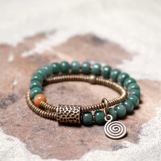 Sacred Bodhi Seed Bracelet - Natural Meditation Beads for Spiritual Transformation & Mindfulness