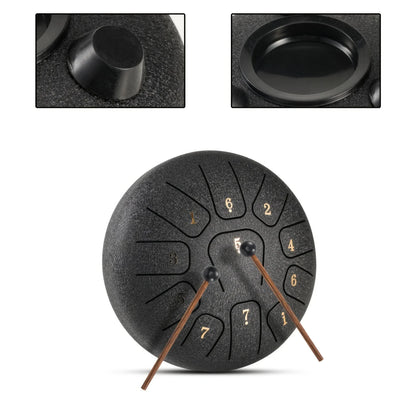 AnxiEase™ Steel Tongue Drum - Natural Stress Relief & Relaxation Sound Therapy Instrument