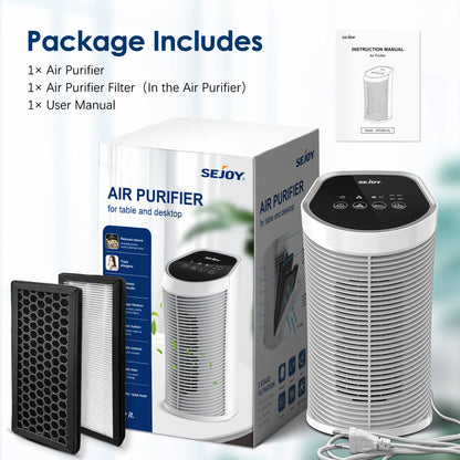 Air Purifier With Ionizer - S-Air