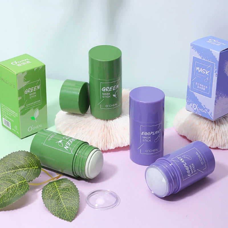 Premium Facial Mask Stick - 4 Options: Green Tea, Honey, Charcoal & Peach Deep Cleansing