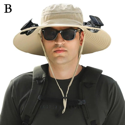 🌞 CoolShade Solar Fan Hat – OutAdvent