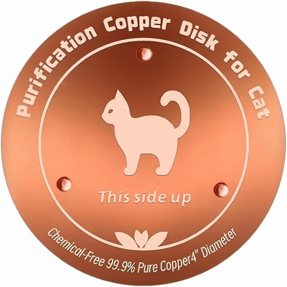 AquaPaw™ — Copper Pet Water Disc