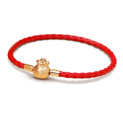 福 Fú Prosperity Bracelet - Authentic Chinese Lucky Charm Talisman for Abundance & Flow