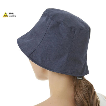 Shield-B™ EMF Protection Bucket Hat | 99.9% Shielding Against 5G & WiFi Radiation