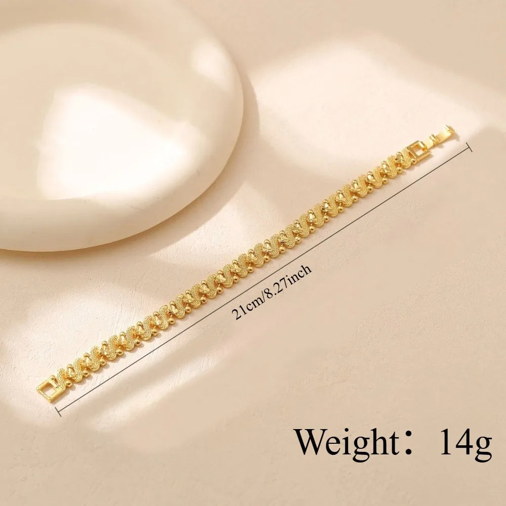 CubanLux™ - Pure Copper Cuban Link Bracelet | Unisex Elegance & Wellness