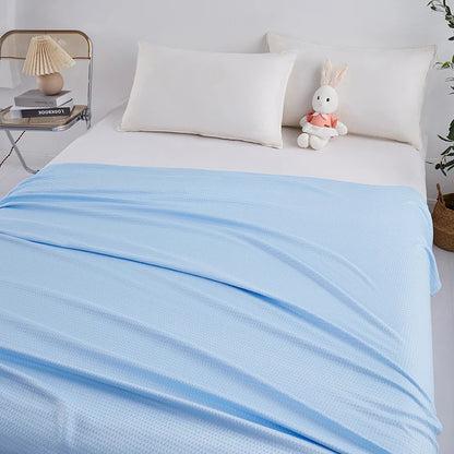 BambooCloud™ - Pure Bamboo Fiber Cooling Blanket | Lightweight Summer Quilt for Restful Sleep