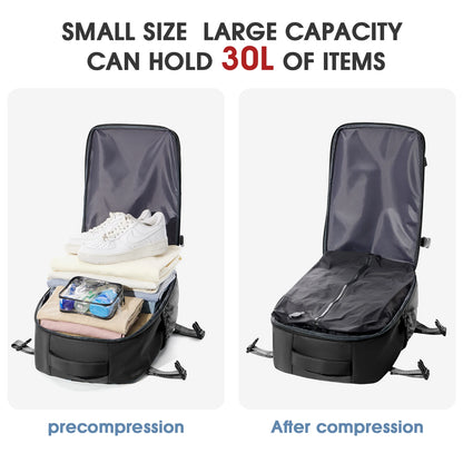 Luxury Compression Travel Backpack – Premium Design + Pump Included