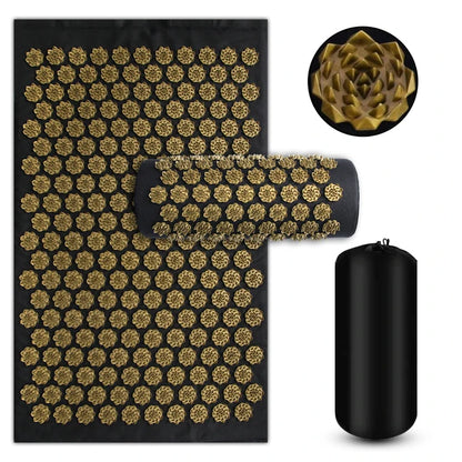 Acupressure Yoga Mat - Kuznetsov's Therapeutic Applicator Set