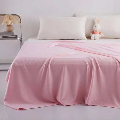 BambooCloud™ - Pure Bamboo Fiber Cooling Blanket | Lightweight Summer Quilt for Restful Sleep