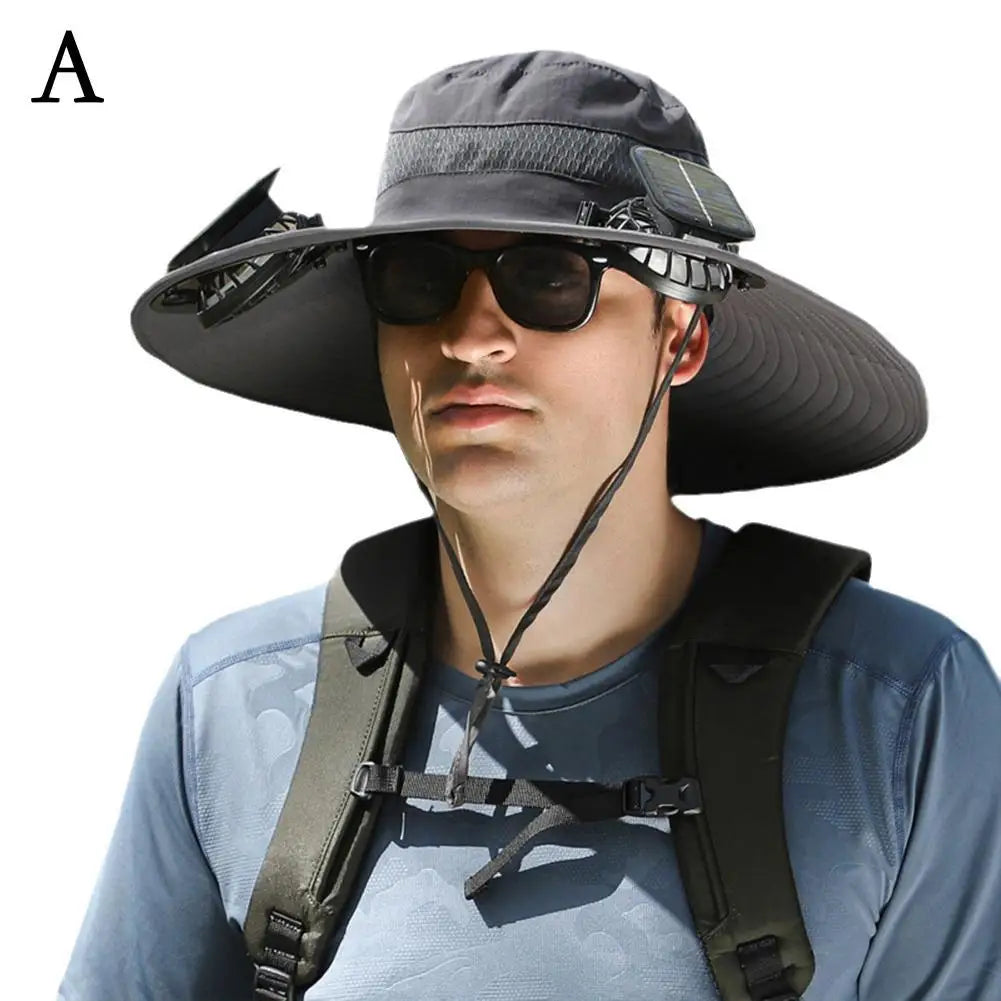 🌞 CoolShade Solar Fan Hat – OutAdvent