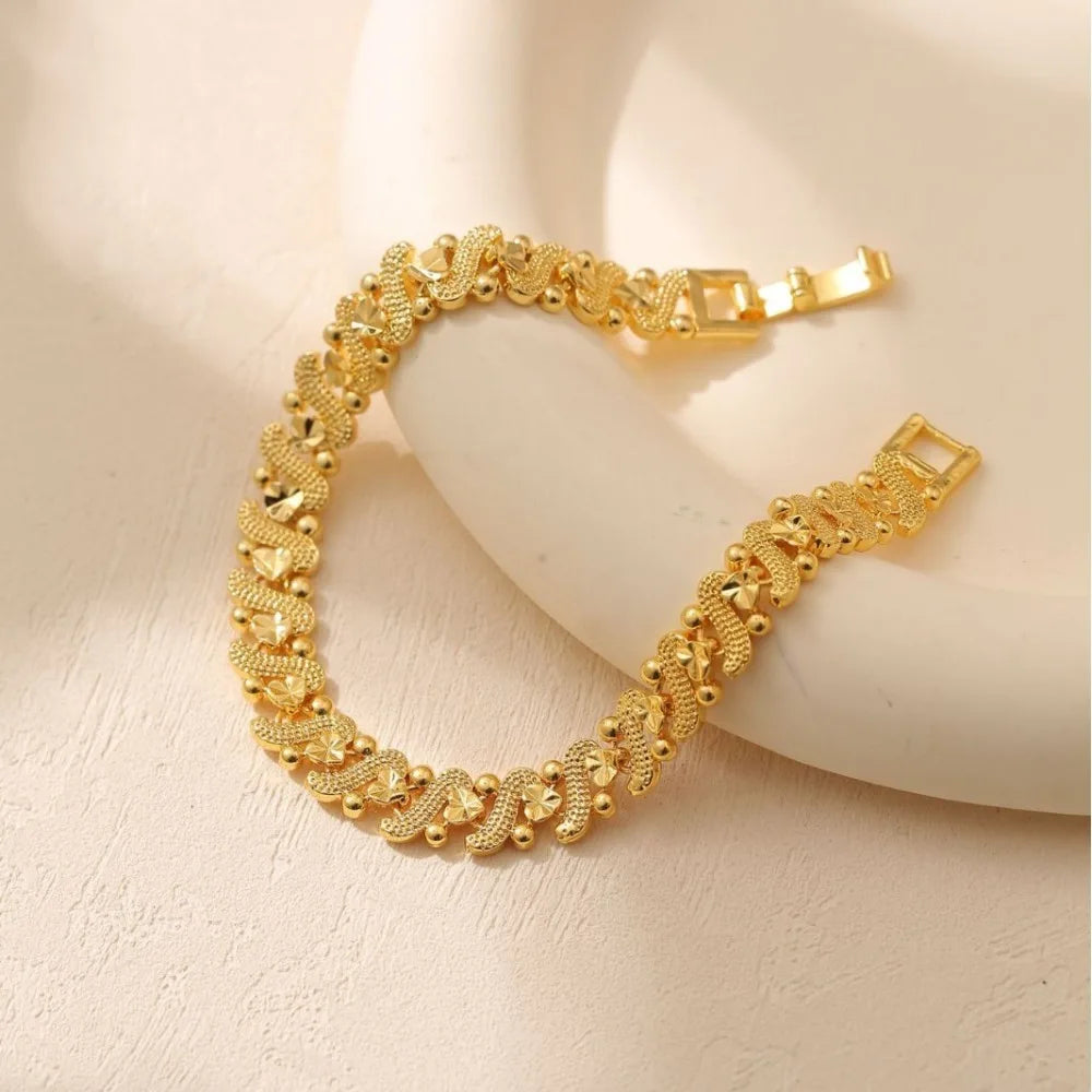 CubanLux™ - Pure Copper Cuban Link Bracelet | Unisex Elegance & Wellness