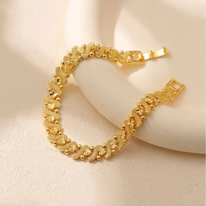 CubanLux™ - Pure Copper Cuban Link Bracelet | Unisex Elegance & Wellness