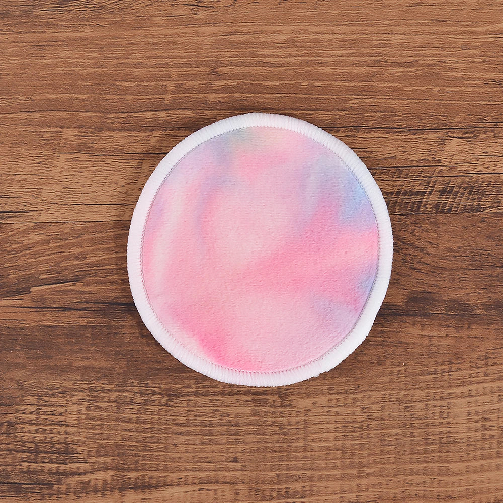 Eco Bamboo Makeup Remover Pads - 10 Pack Reusable Sustainable Cotton Rounds