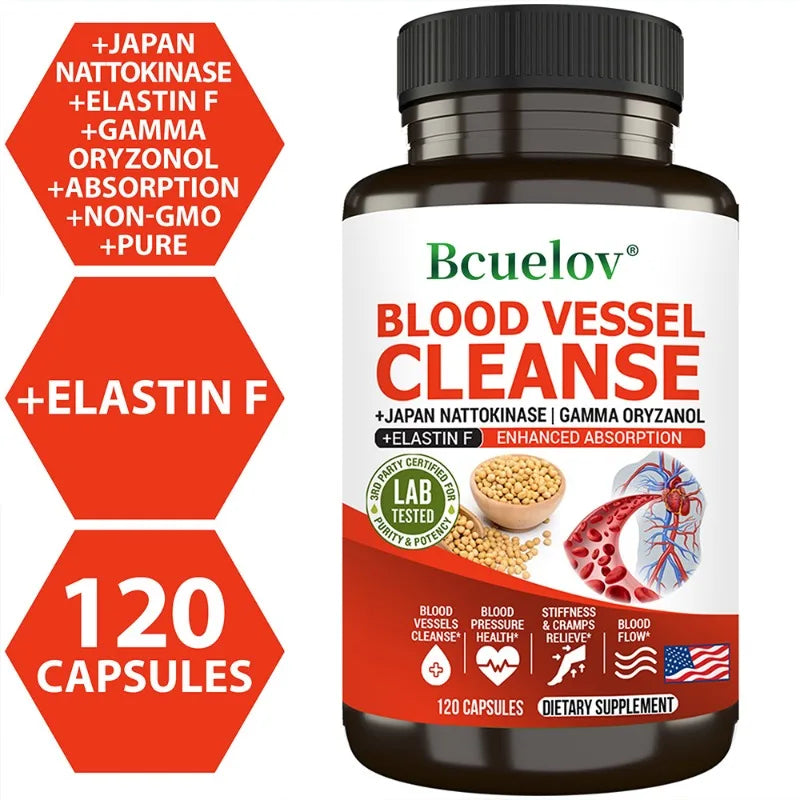 CardioVital Pro - Advanced Nattokinase & Oryzanol Complex for Heart Wellness
