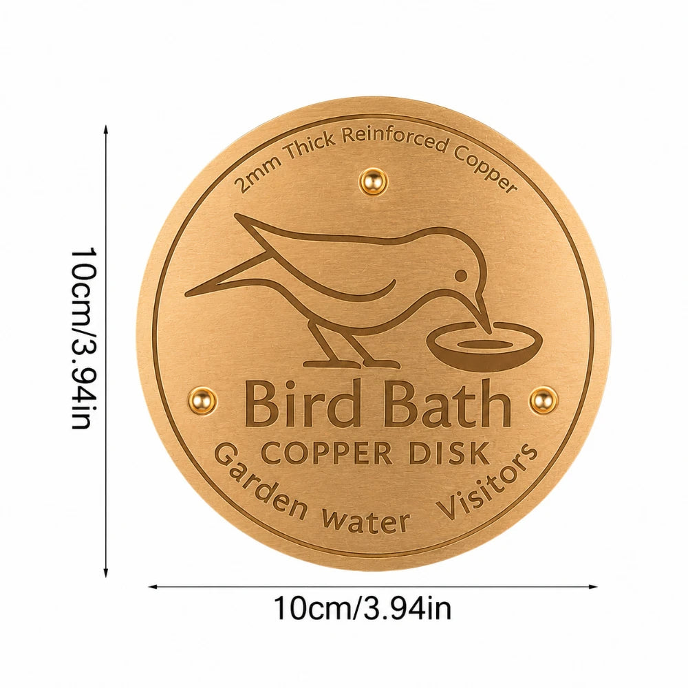 AquaPaw™ — Copper Pet Water Disc