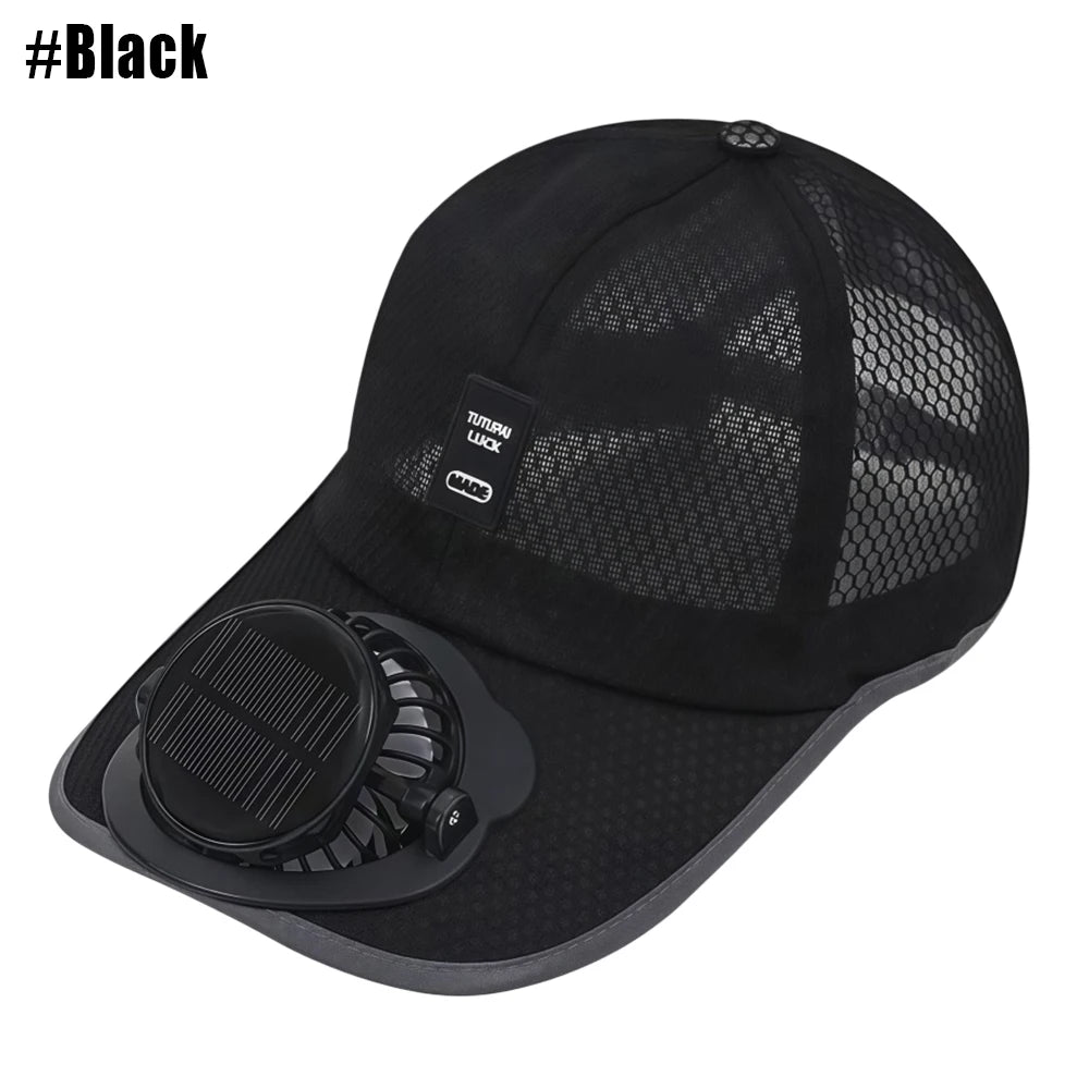 BreezeCap™ — Rechargeable Cooling Cap for Outdoor Comfort | Hiking, Fishing, Golf & More
