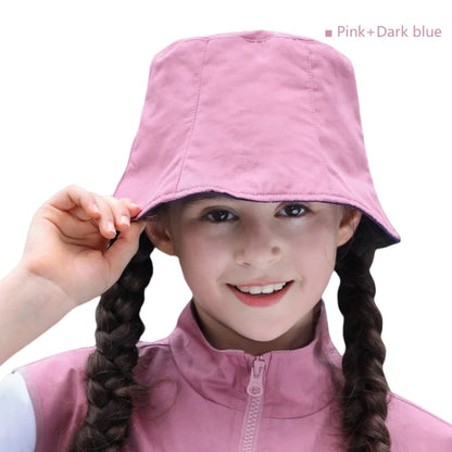 ShieldStyle™ Kids - Reversible EMF Protection Cap | Trendy Double-Layer Sun Hat