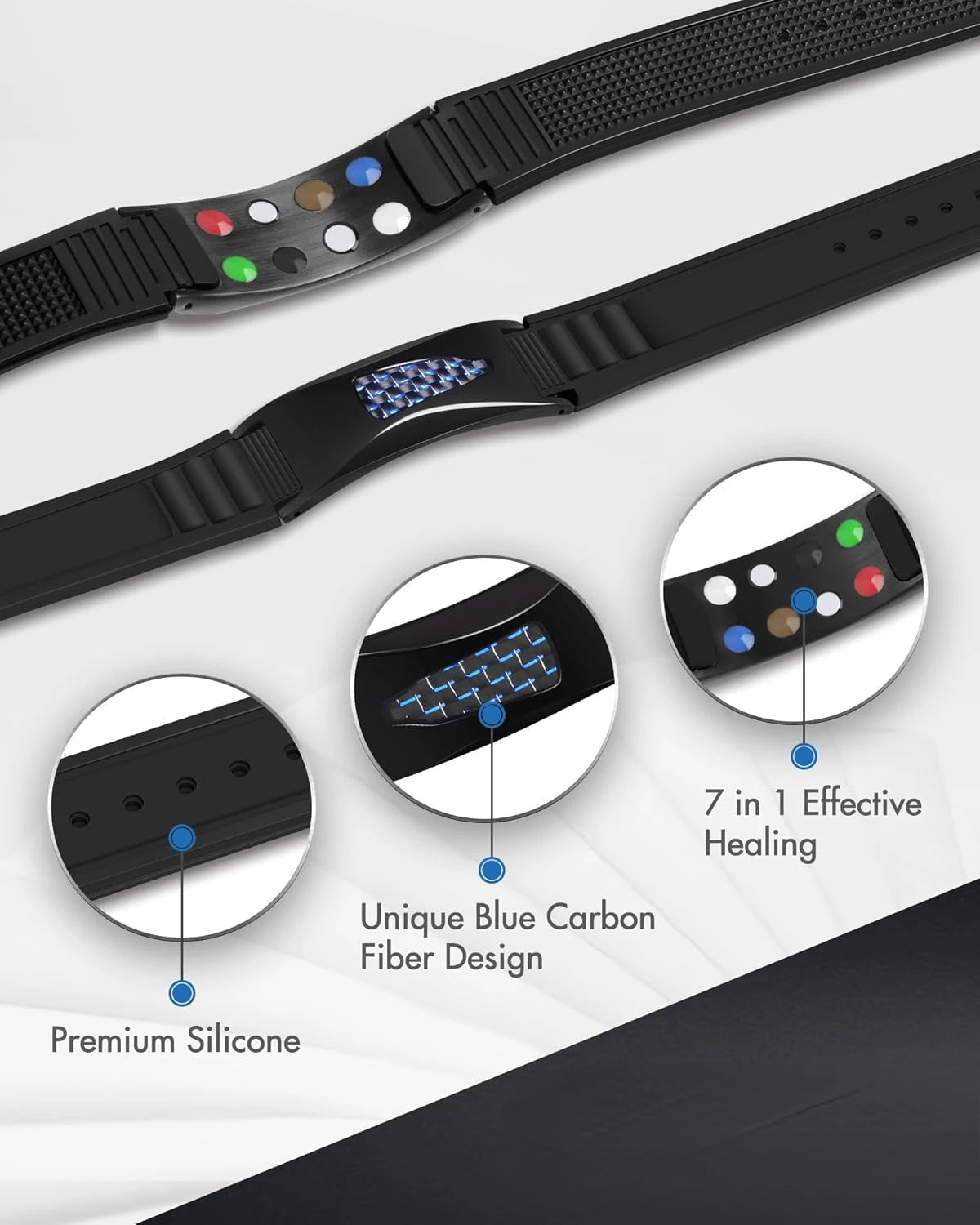 IonFlow™ 7-Elements - Magnetic Bracelet of the 7 Ancestral Elements