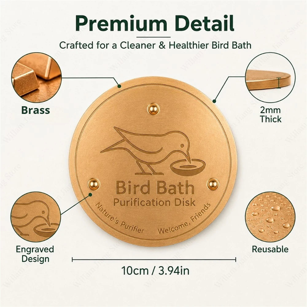 AquaPaw™ — Copper Pet Water Disc