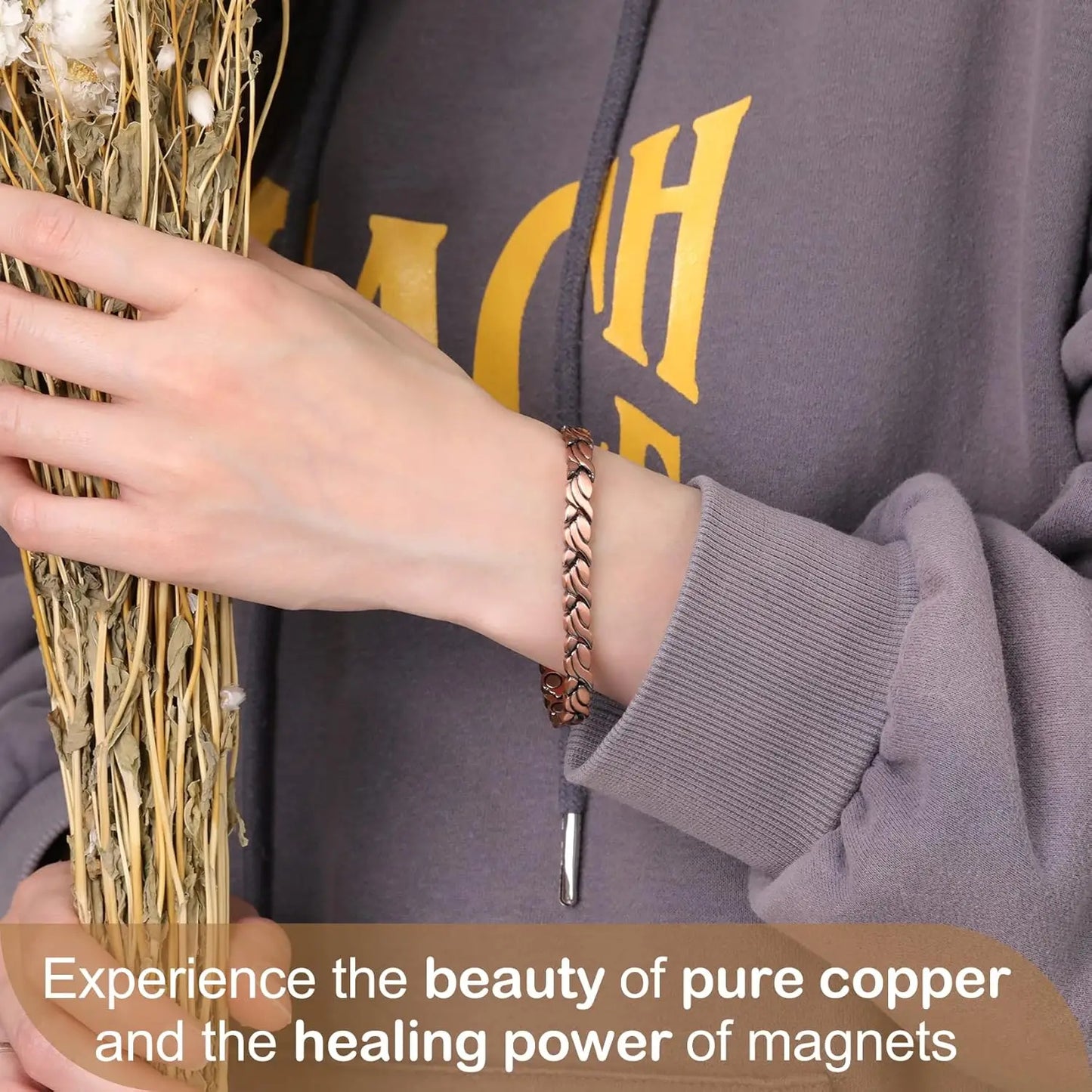 P-Energy - Copper Biomagnetic Bracelet | Vital Energy & Natural Beauty
