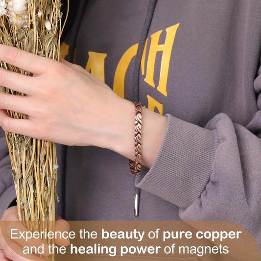 P-Energy - Copper Biomagnetic Bracelet | Vital Energy & Natural Beauty