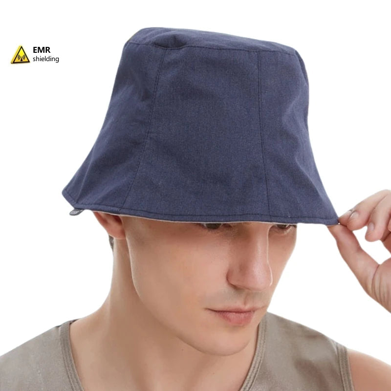 Shield-B™ EMF Protection Bucket Hat | 99.9% Shielding Against 5G & WiFi Radiation