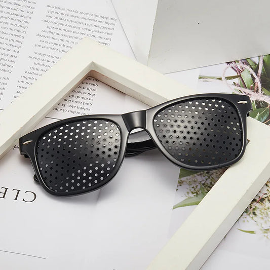 Pinhole Glasses - Natural Vision Exercise & Eye Relaxation Therapy for Digital Eye Strain Relief