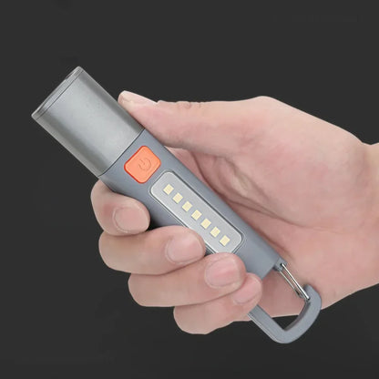 Rechargeable USB LED Flashlight - Super Bright Waterproof